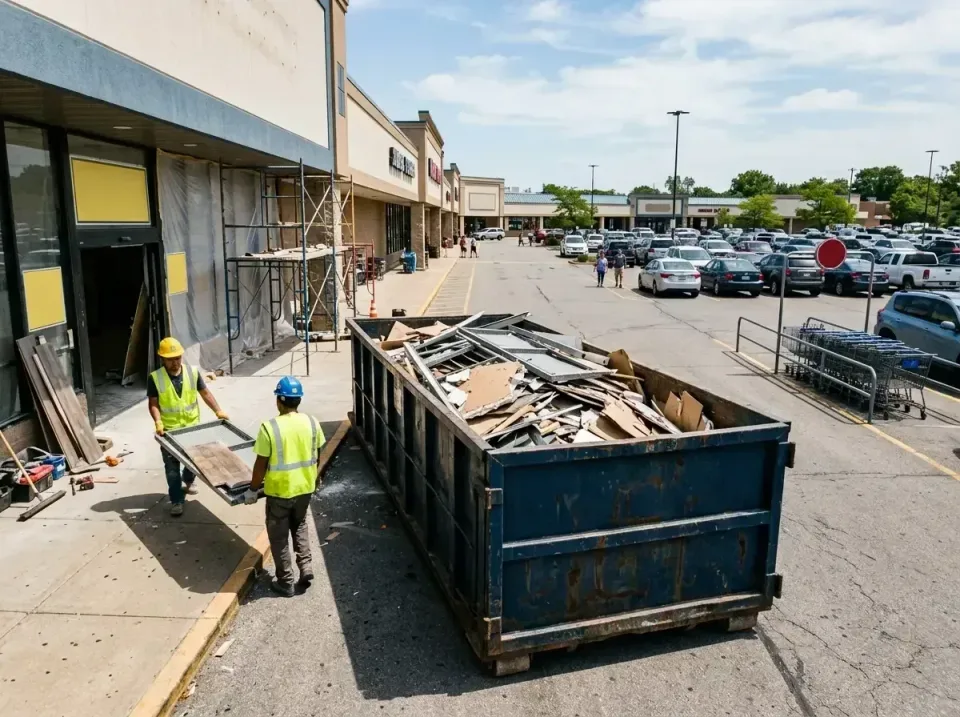 retail-store-renovation-debris-003 — frequently asked questions, Roll-off Dumpster Rentals in Tell City, IN